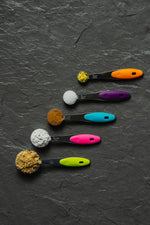 Stainless Steel Multicolor 10 piece measuring set