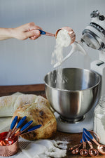 Copper with Navy 10 piece measuring set