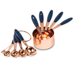 Copper with Navy 10 piece measuring set