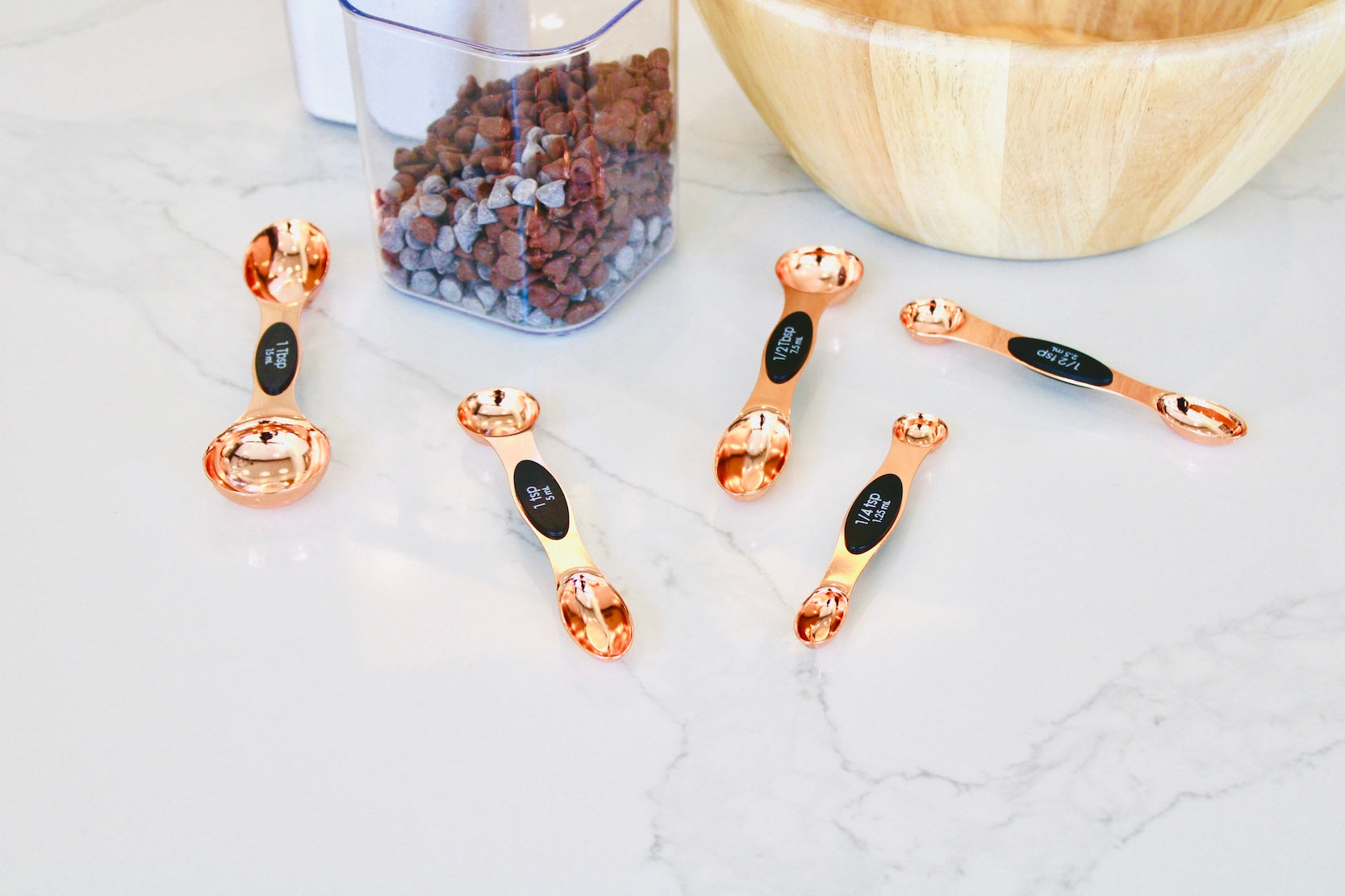 5 Piece Magnetic Measuring Spoon Set