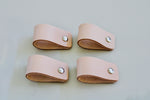 Leather Napkin Rings- Set of 4