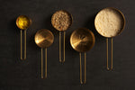 Gold 10 piece measuring set