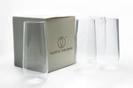 Set of 4- Plastic Champagne Flutes