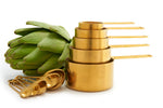 Gold 10 piece measuring set