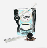 Stainless Steel coffee measuring scoop with bag clip (set of 2)
